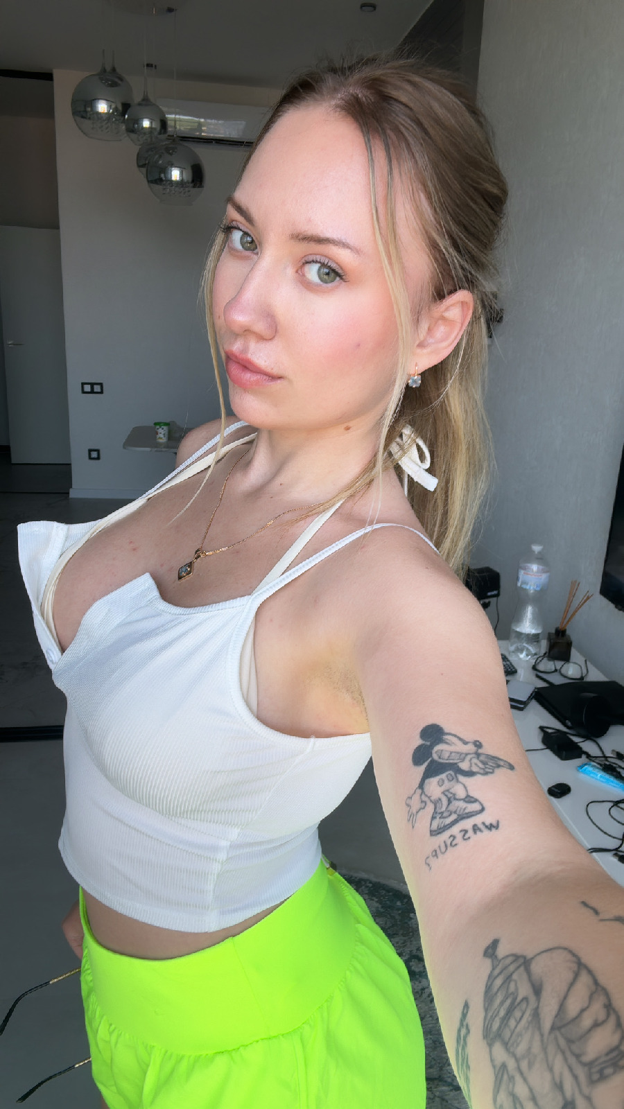 KateV in her underwear in Ranchi