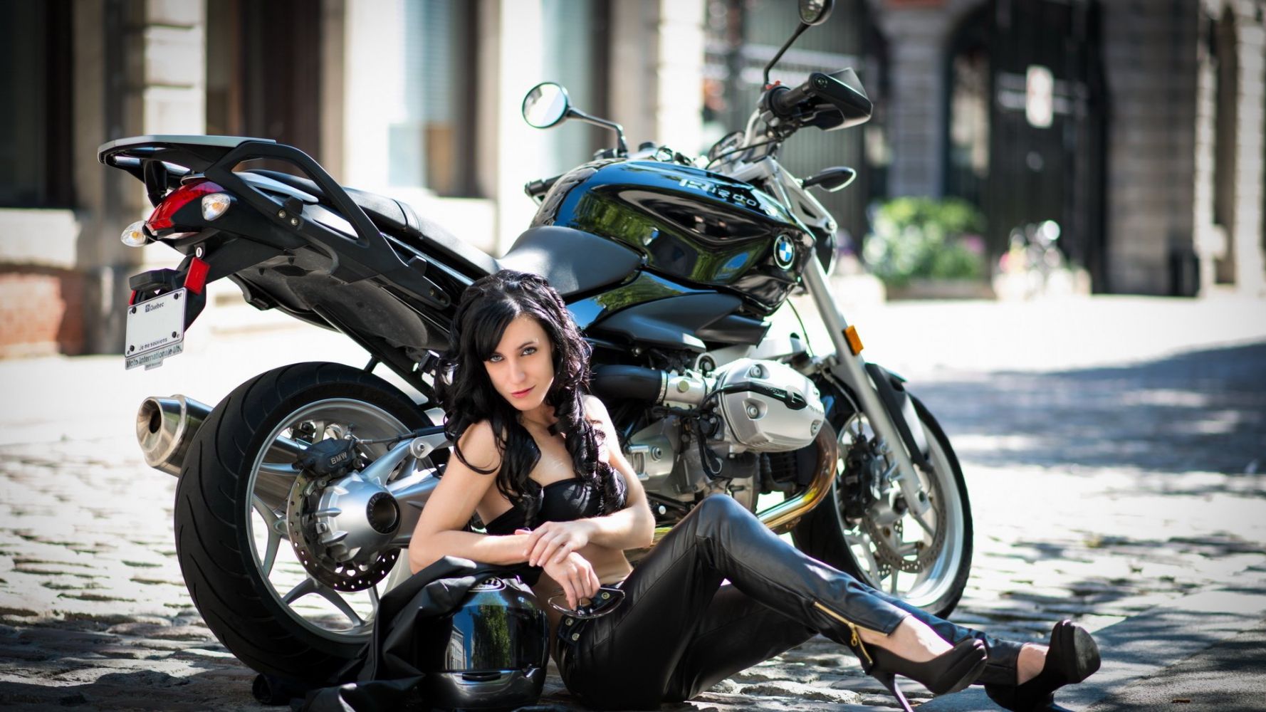 European women on bikes in Ranchi